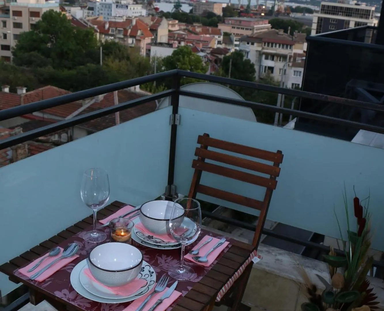 Panoramic Sea-Port View Apartment Varna Bulgaria
